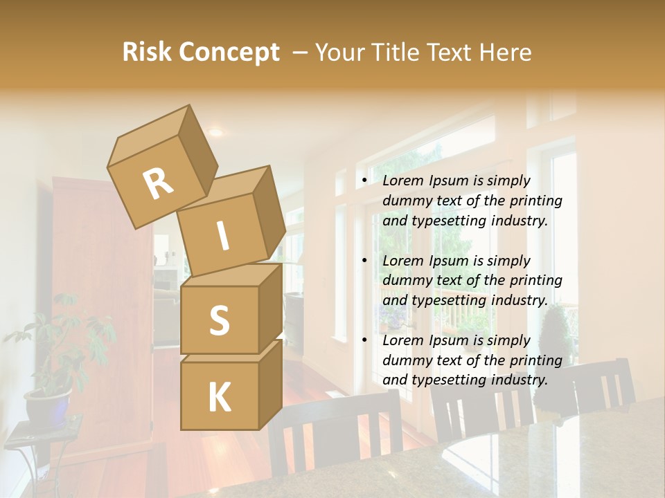 Construction Real Hall PowerPoint Template