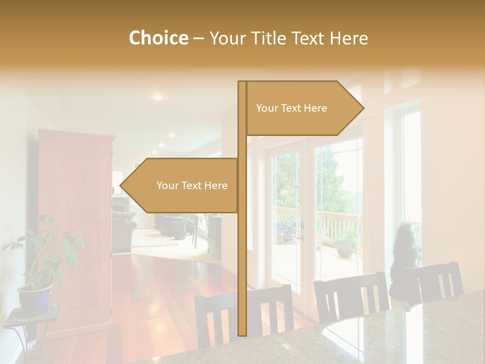 Construction Real Hall PowerPoint Template