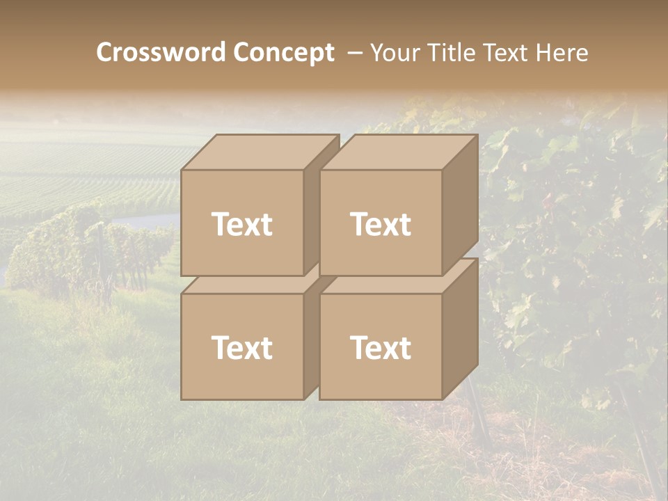 Countryside Landscape Winery PowerPoint Template