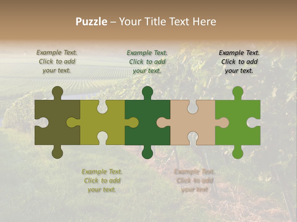Countryside Landscape Winery PowerPoint Template
