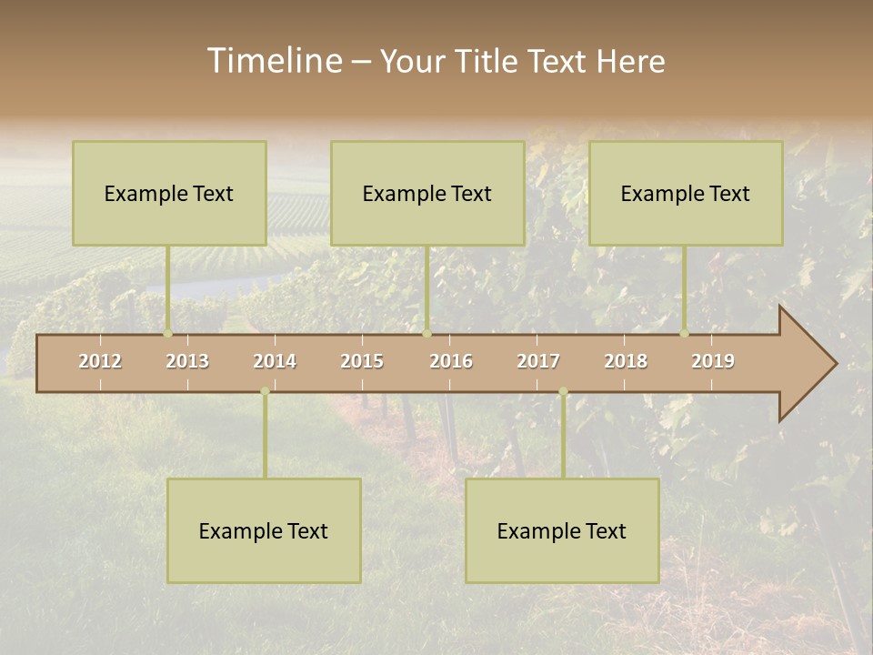 Countryside Landscape Winery PowerPoint Template