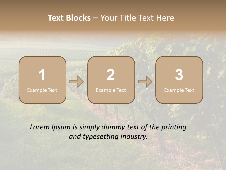 Countryside Landscape Winery PowerPoint Template