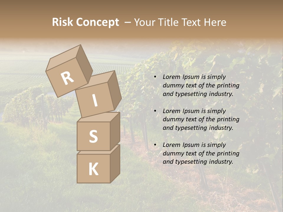 Countryside Landscape Winery PowerPoint Template