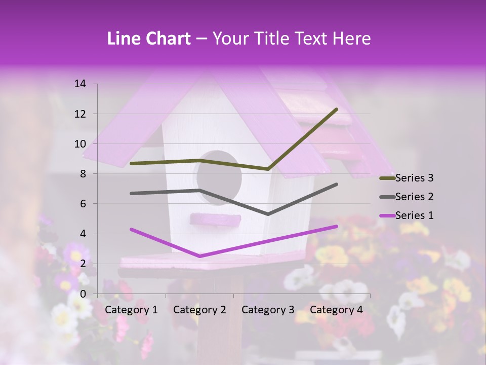 Pink Birdhouse Fun PowerPoint Template