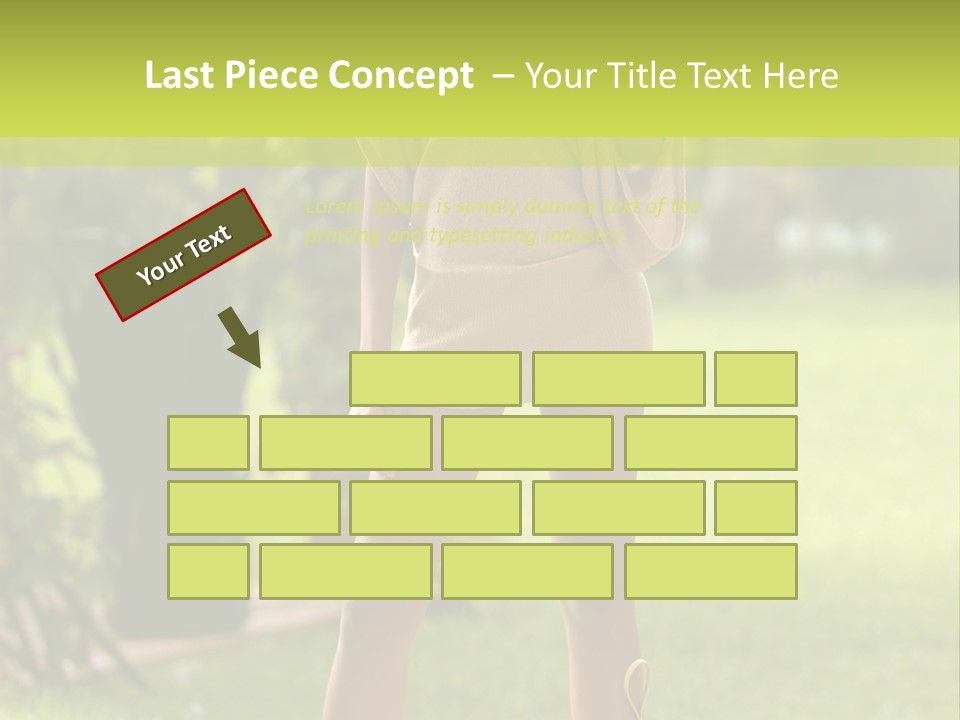 Legs Terrace Garden PowerPoint Template