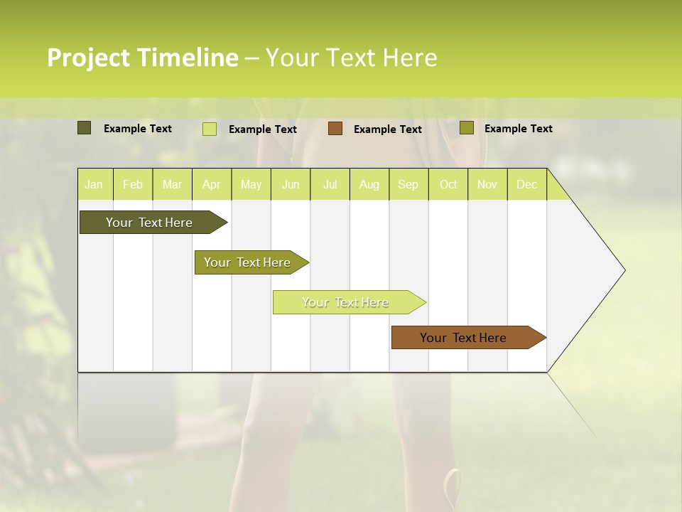 Legs Terrace Garden PowerPoint Template