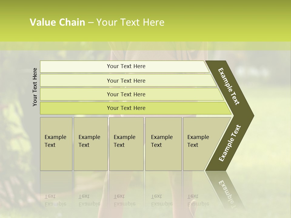 Legs Terrace Garden PowerPoint Template