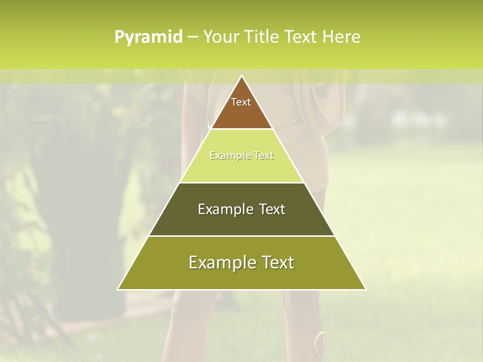 Legs Terrace Garden PowerPoint Template