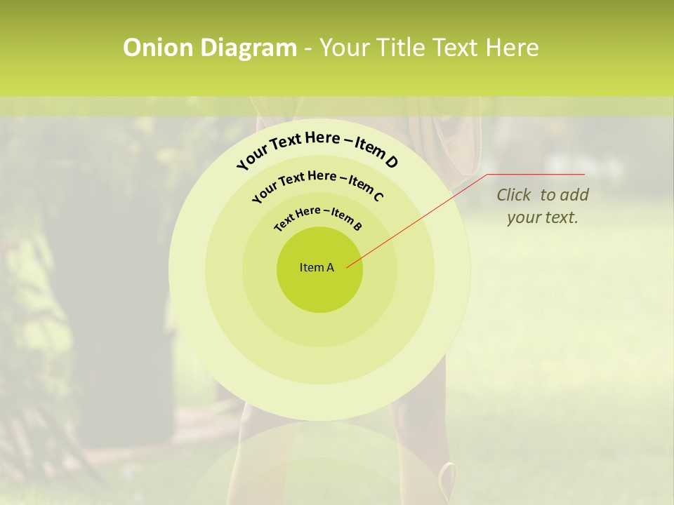Legs Terrace Garden PowerPoint Template