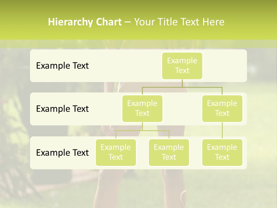 Legs Terrace Garden PowerPoint Template