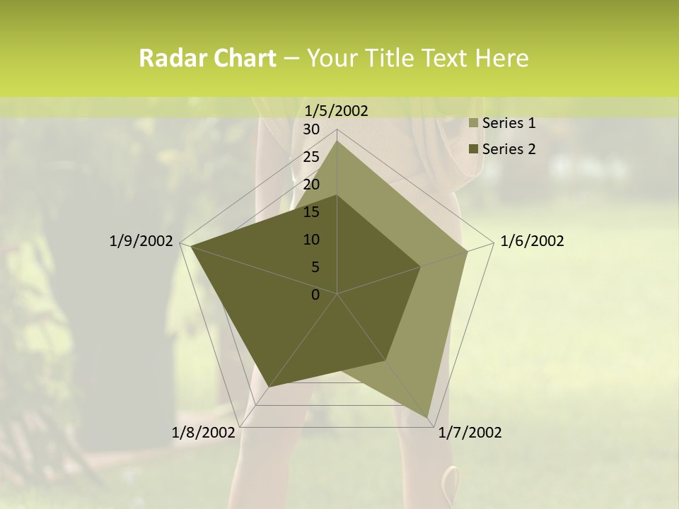 Legs Terrace Garden PowerPoint Template
