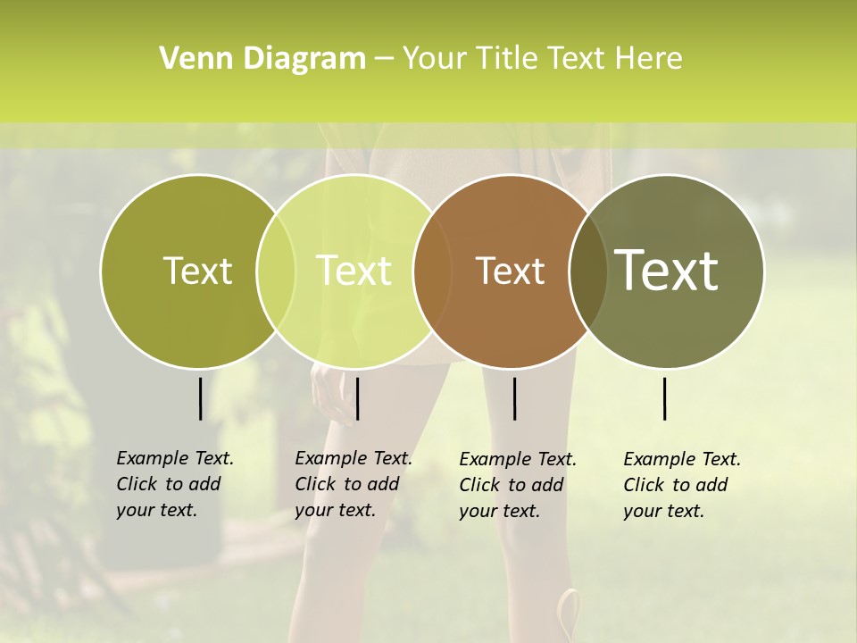 Legs Terrace Garden PowerPoint Template