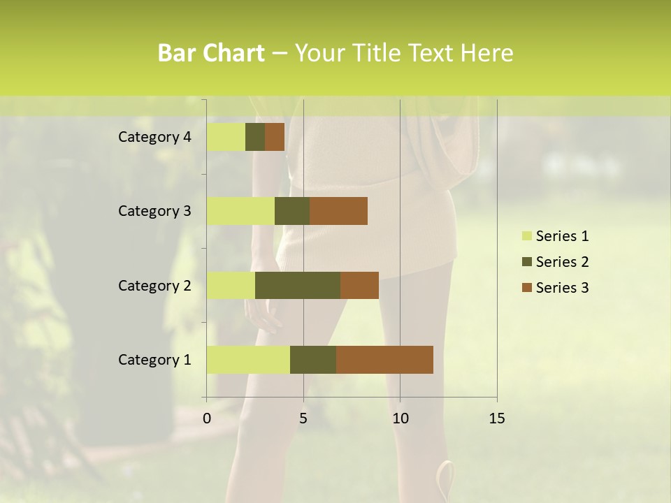 Legs Terrace Garden PowerPoint Template
