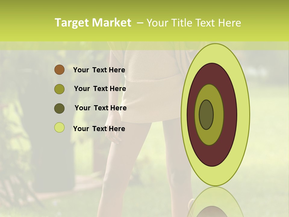 Legs Terrace Garden PowerPoint Template