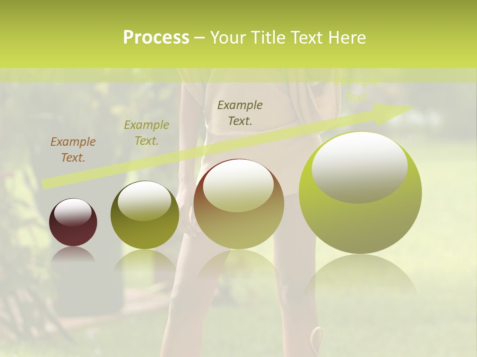 Legs Terrace Garden PowerPoint Template