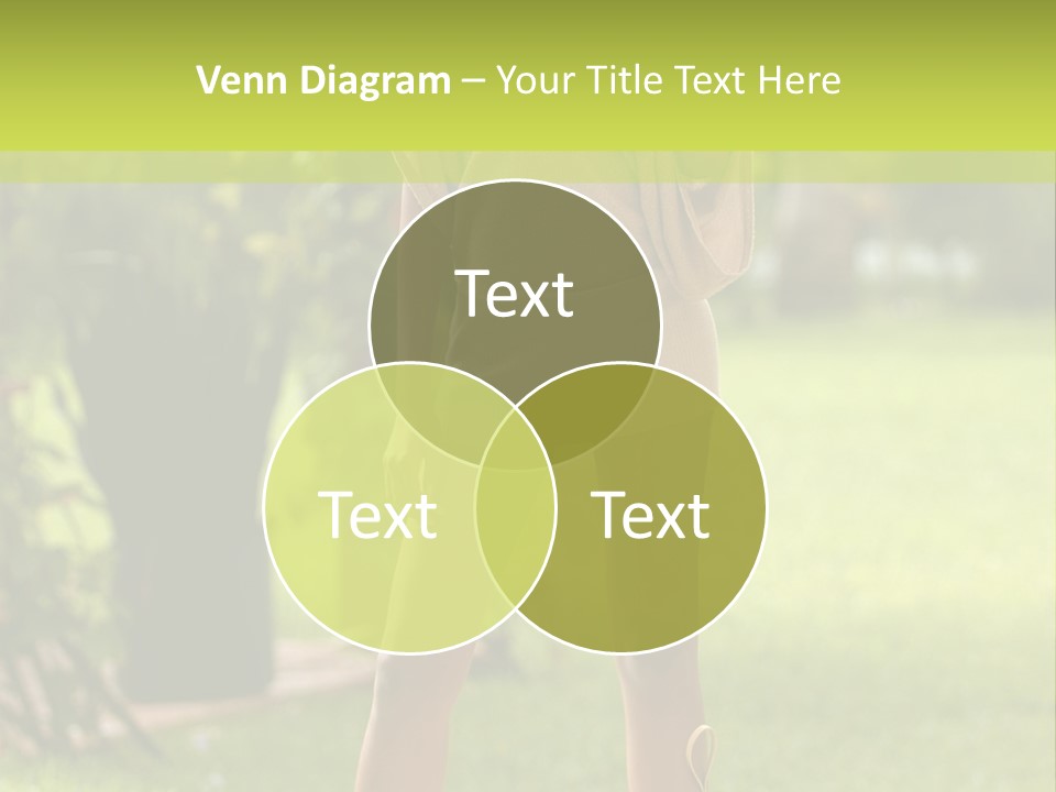 Legs Terrace Garden PowerPoint Template