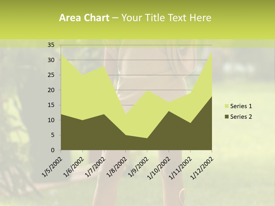 Legs Terrace Garden PowerPoint Template