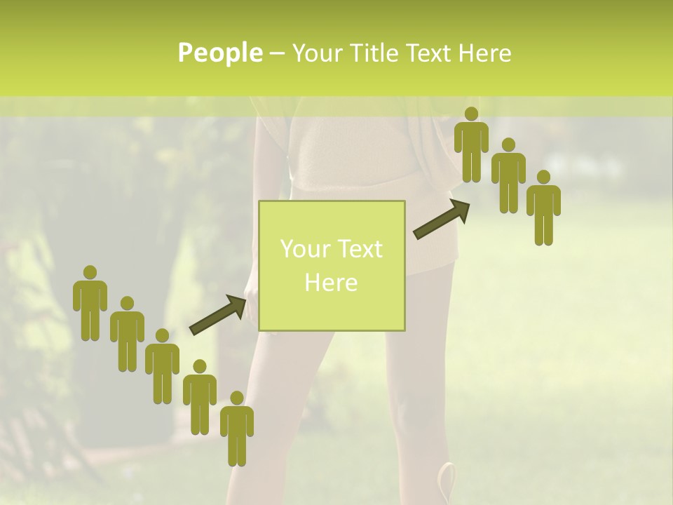 Legs Terrace Garden PowerPoint Template