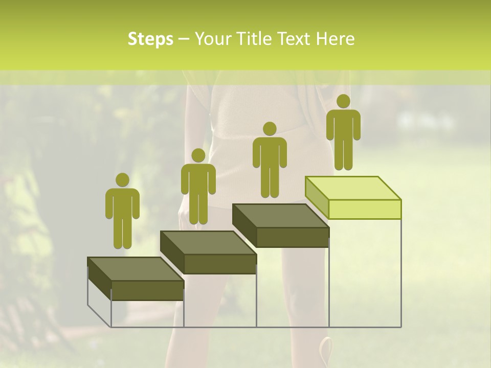 Legs Terrace Garden PowerPoint Template