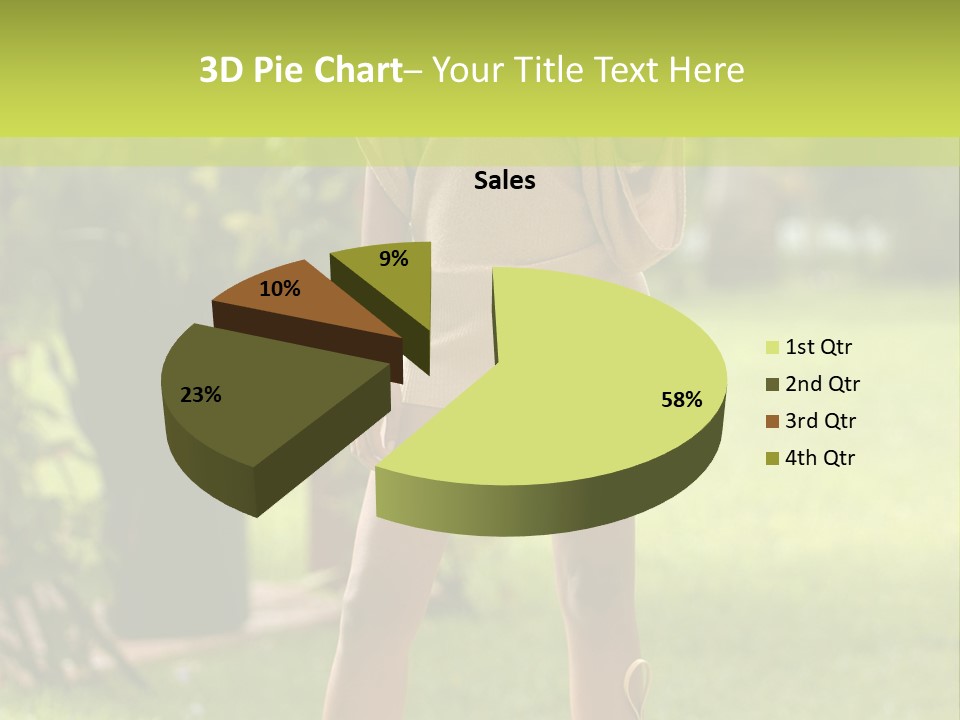 Legs Terrace Garden PowerPoint Template