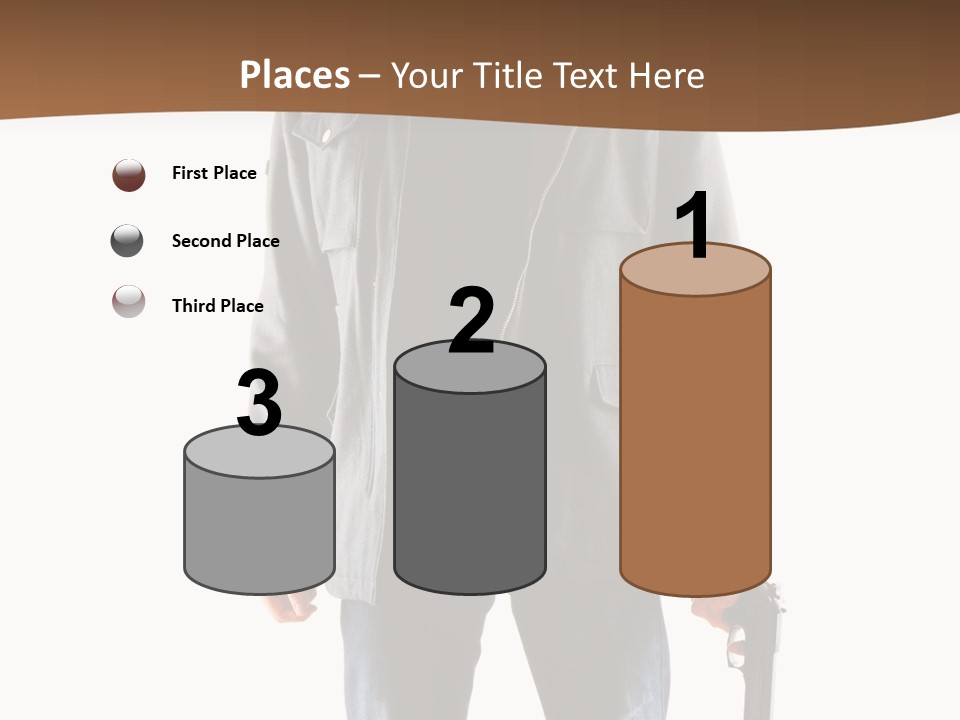Criminal Black Threat PowerPoint Template