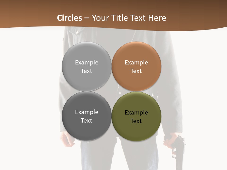 Criminal Black Threat PowerPoint Template