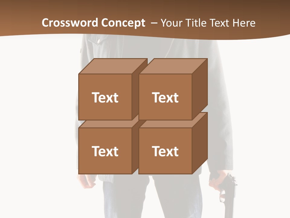 Criminal Black Threat PowerPoint Template