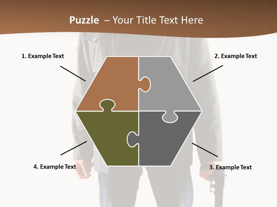 Criminal Black Threat PowerPoint Template