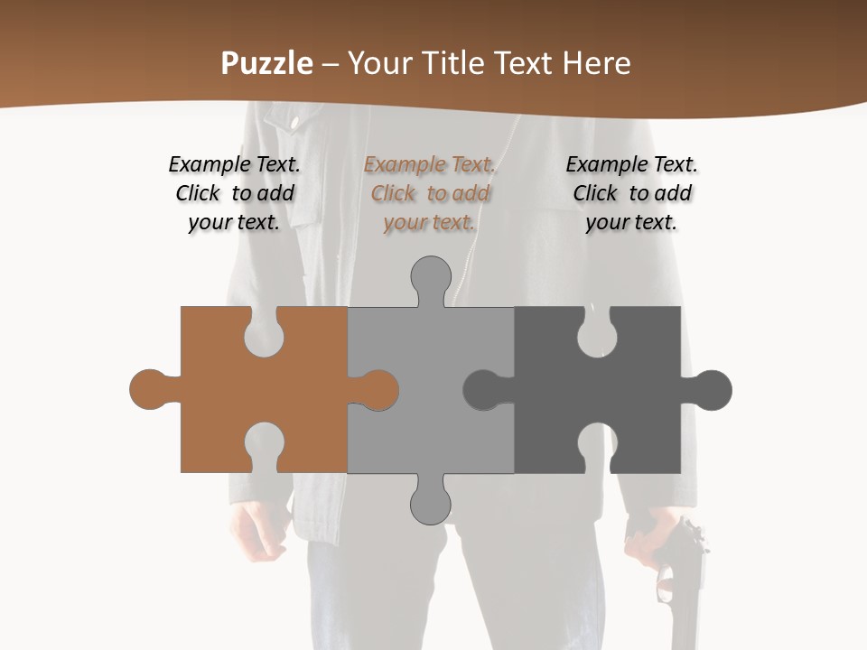 Criminal Black Threat PowerPoint Template