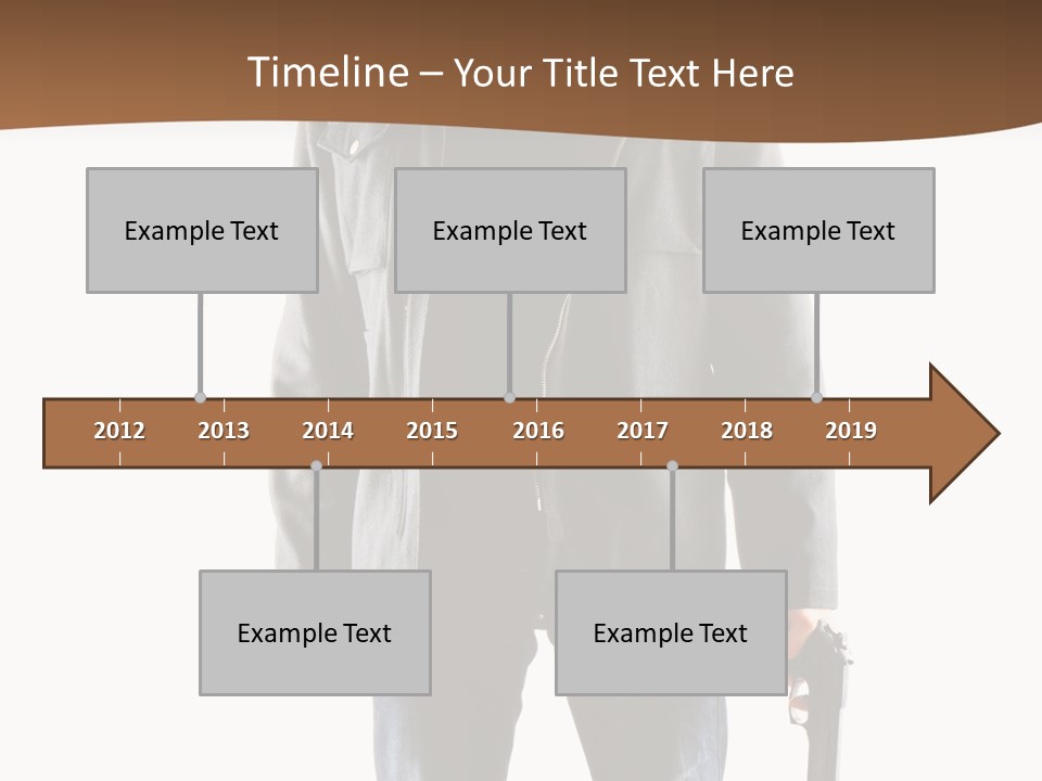 Criminal Black Threat PowerPoint Template