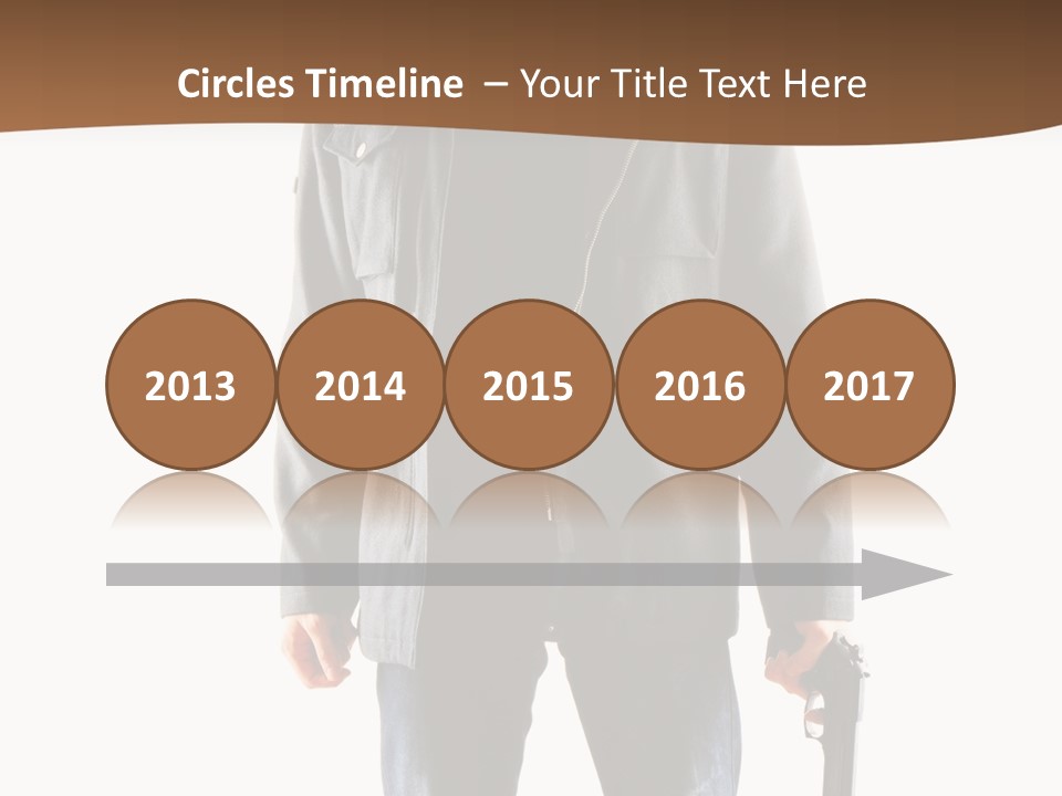 Criminal Black Threat PowerPoint Template