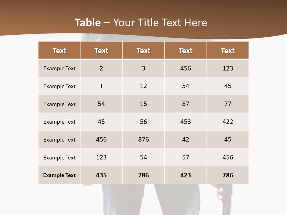 Criminal Black Threat PowerPoint Template