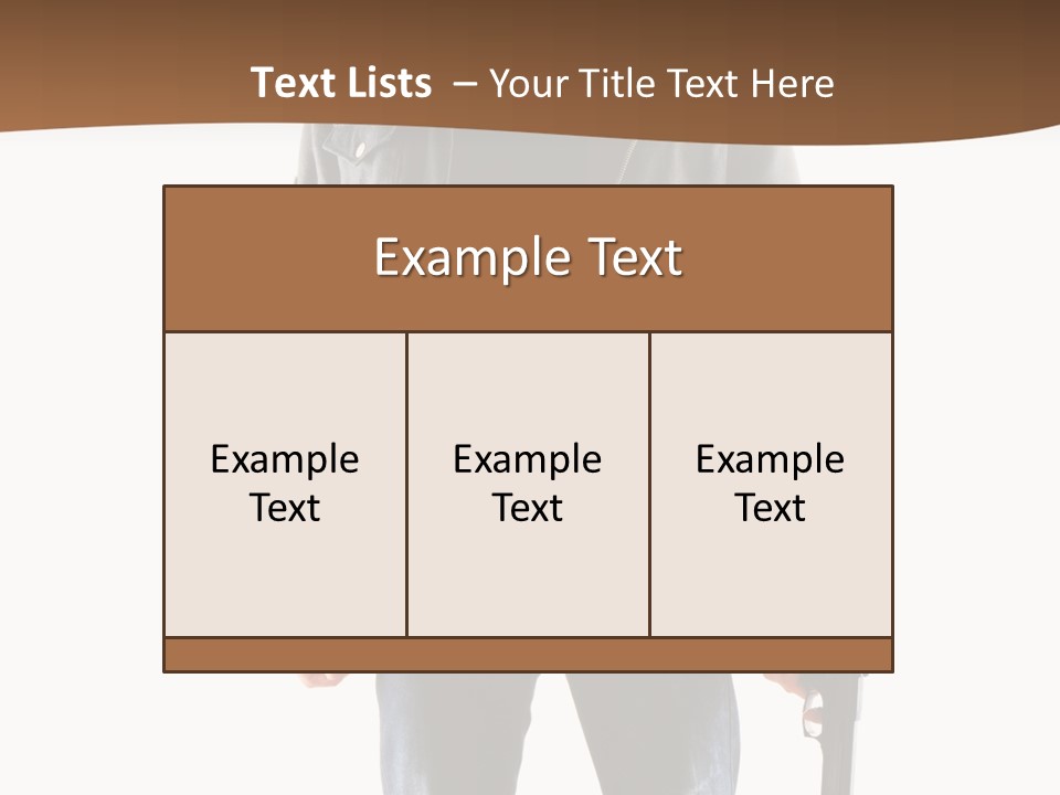 Criminal Black Threat PowerPoint Template
