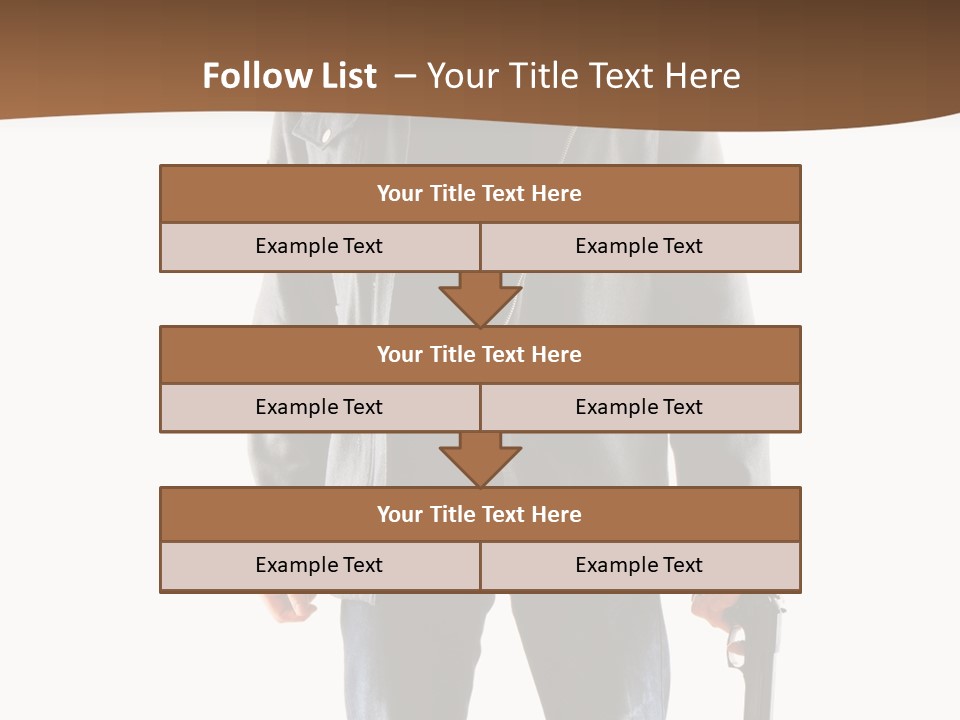 Criminal Black Threat PowerPoint Template