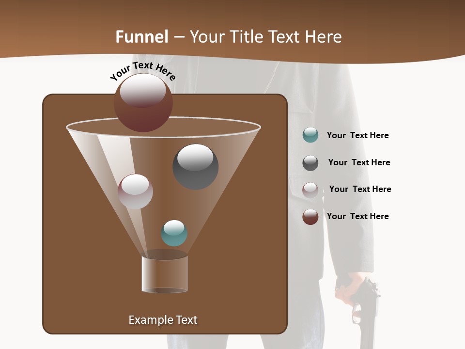 Criminal Black Threat PowerPoint Template