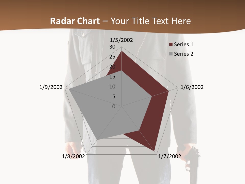 Criminal Black Threat PowerPoint Template
