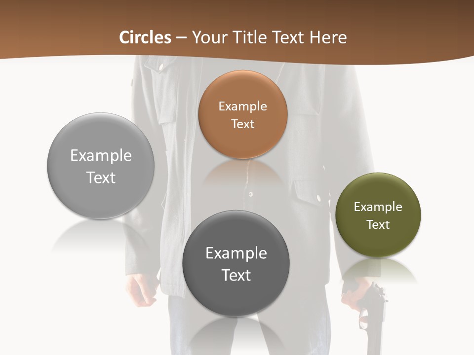 Criminal Black Threat PowerPoint Template