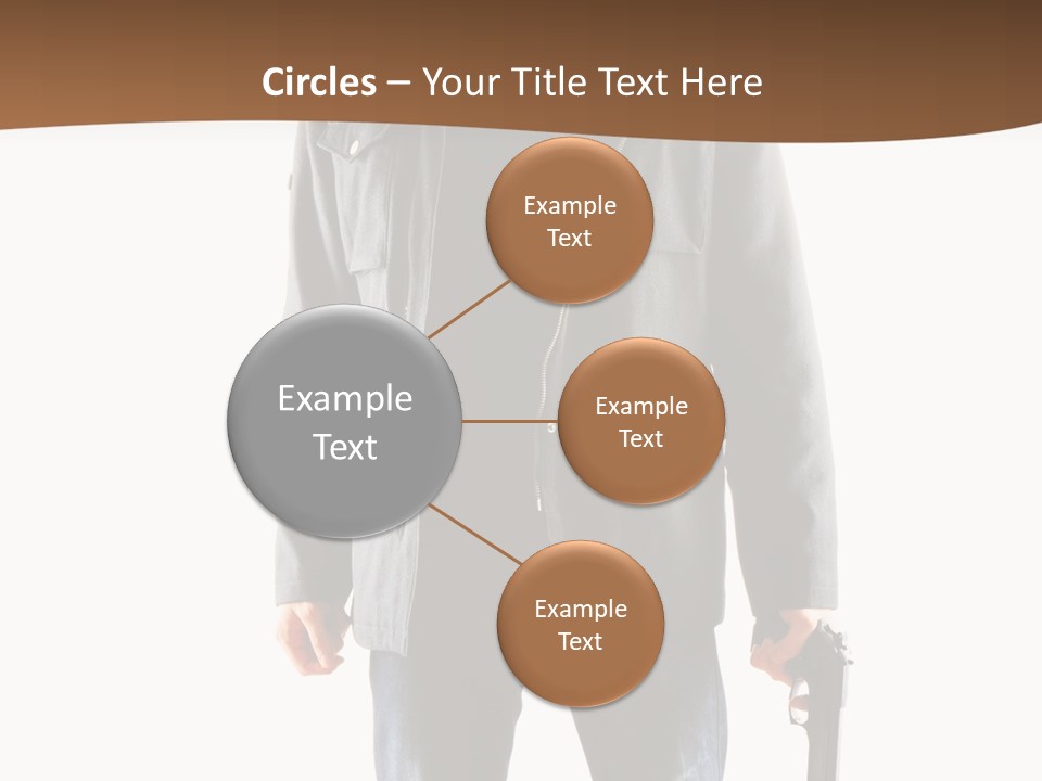 Criminal Black Threat PowerPoint Template