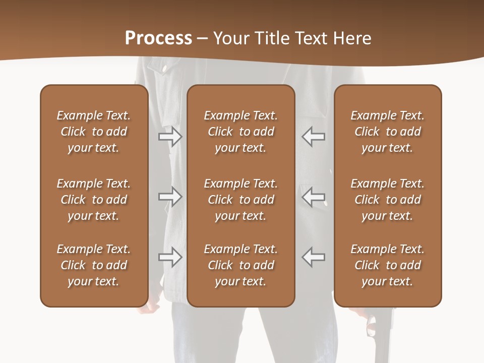 Criminal Black Threat PowerPoint Template