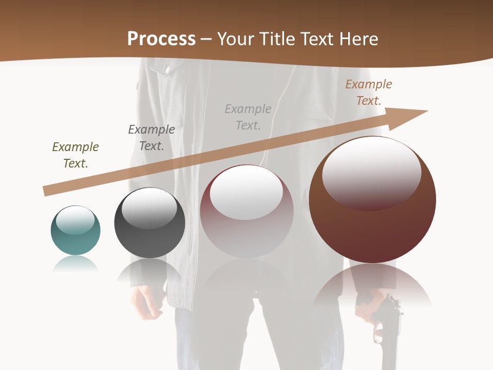 Criminal Black Threat PowerPoint Template