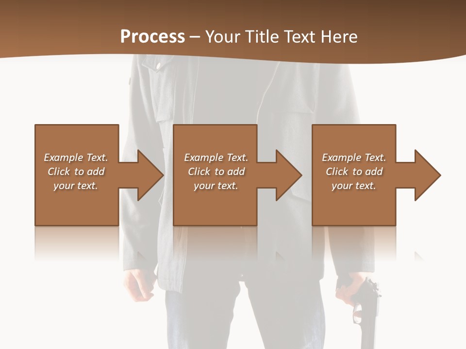 Criminal Black Threat PowerPoint Template