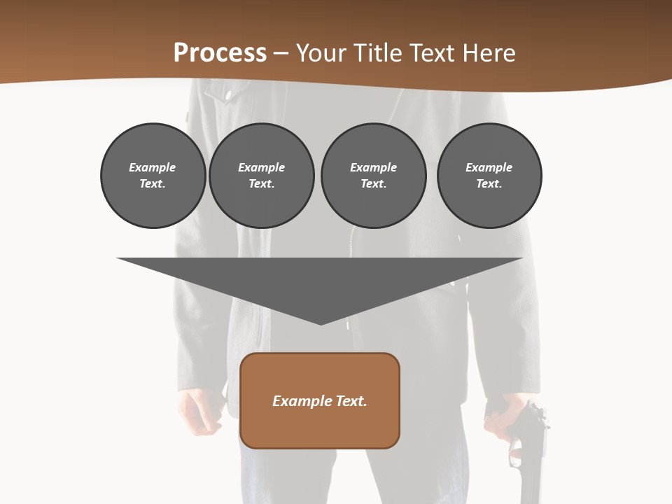 Criminal Black Threat PowerPoint Template
