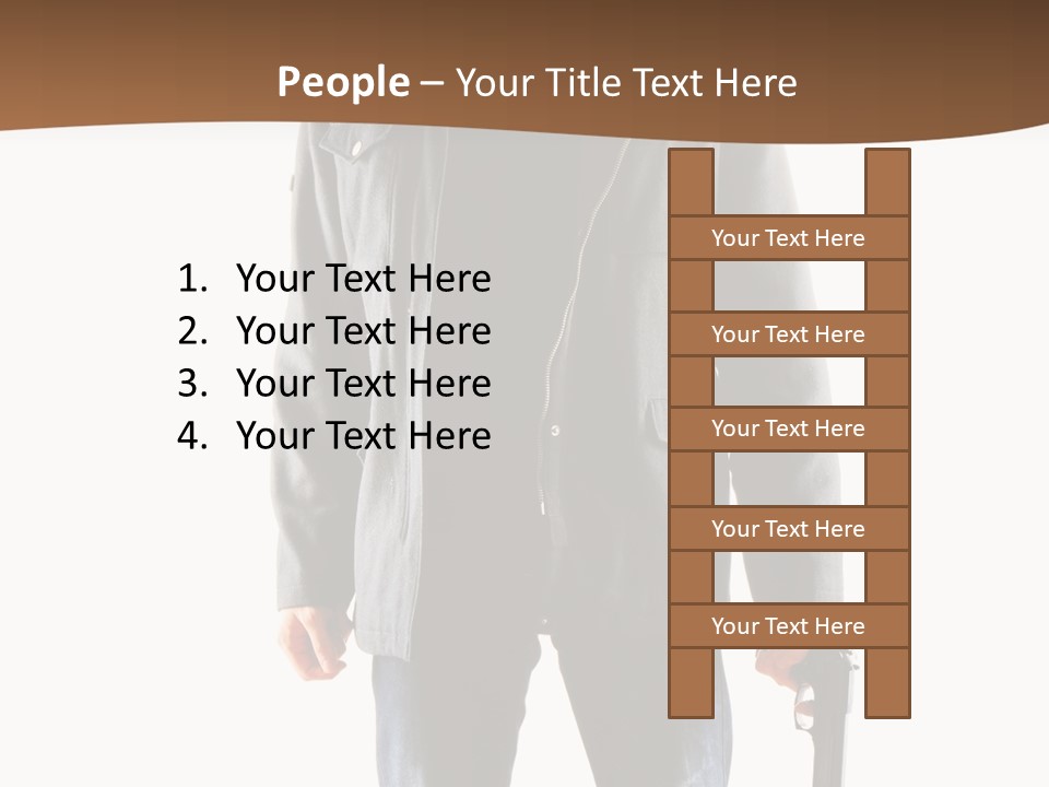 Criminal Black Threat PowerPoint Template