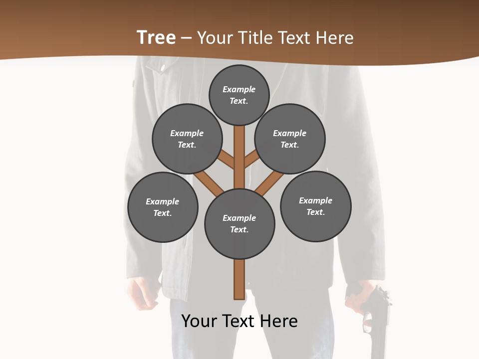 Criminal Black Threat PowerPoint Template