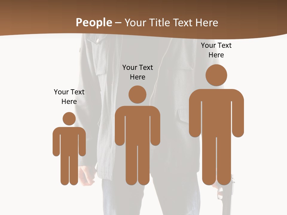 Criminal Black Threat PowerPoint Template