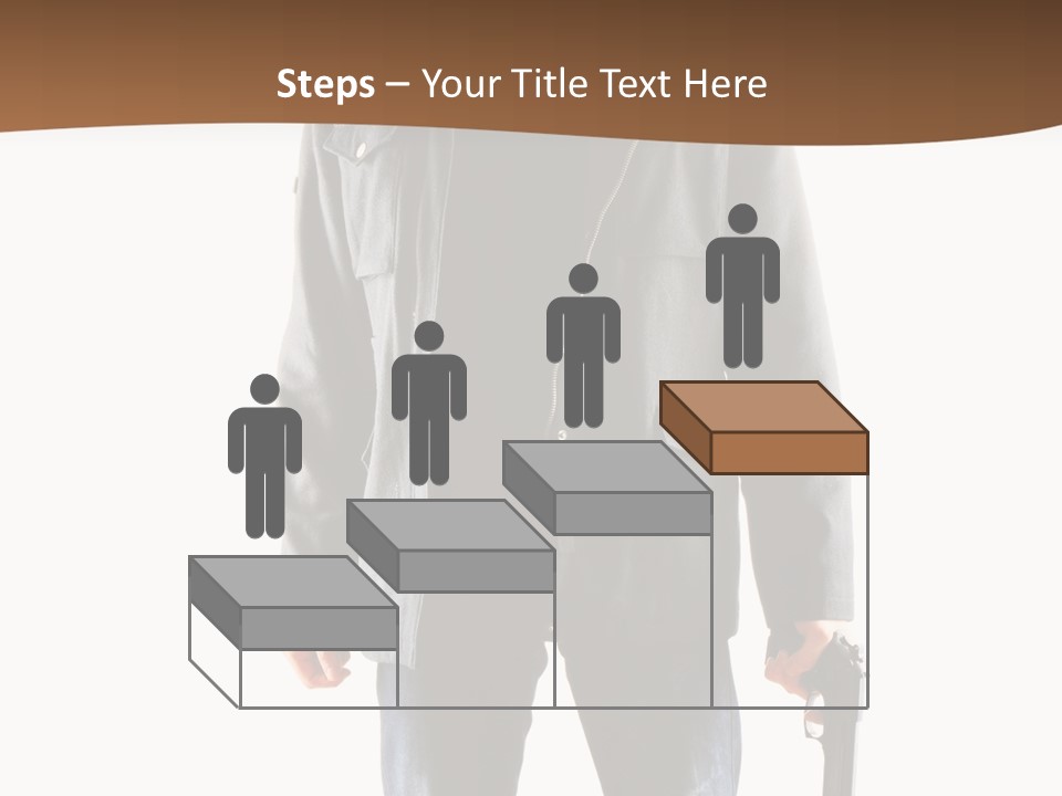 Criminal Black Threat PowerPoint Template