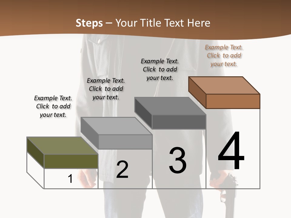 Criminal Black Threat PowerPoint Template