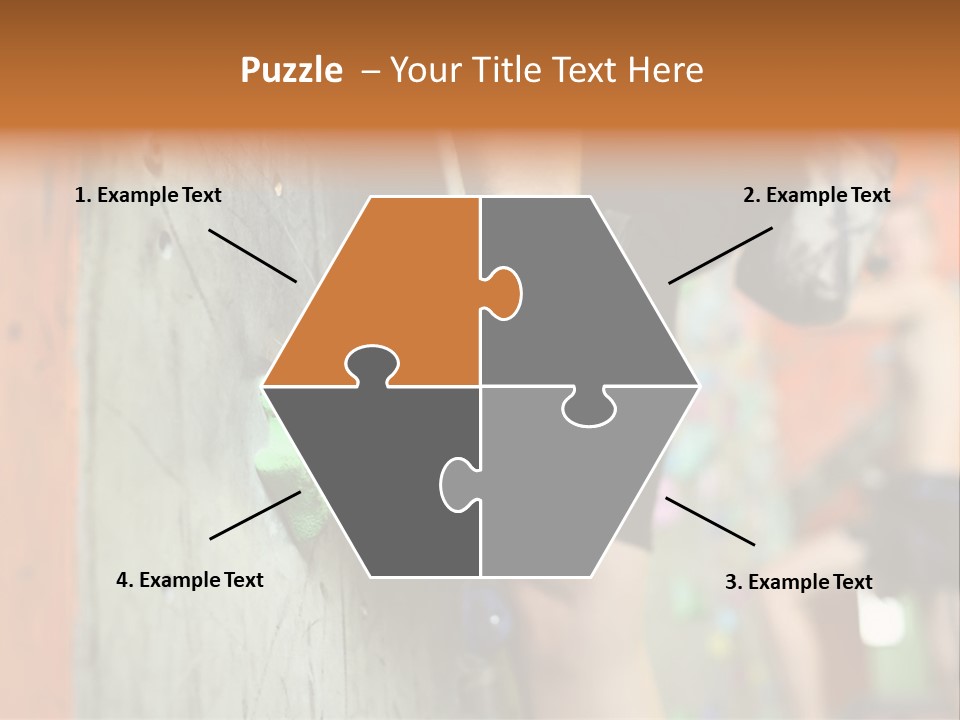 Cliff Climb Powder PowerPoint Template