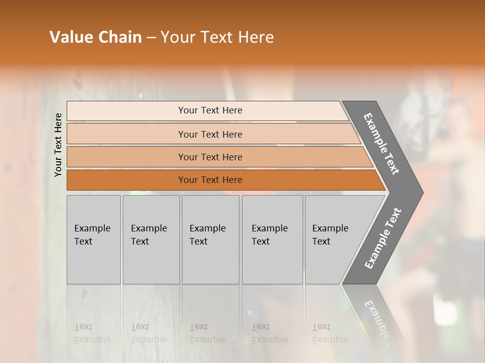 Cliff Climb Powder PowerPoint Template