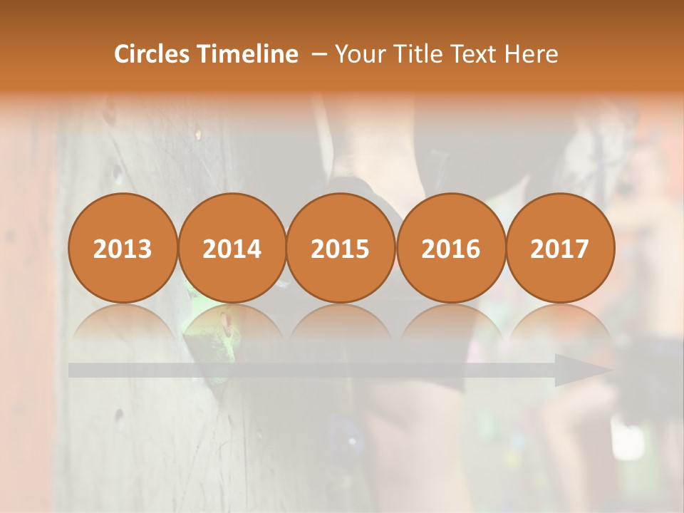 Cliff Climb Powder PowerPoint Template